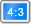 4:3 aspect ratio available