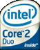 Optimized for Intel Core 2 Duo processors