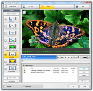 Image: encode subtitles into your video.