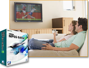 Image: couple watching portable game device.