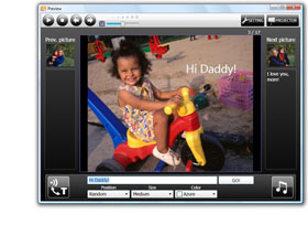 Real-time captions.
