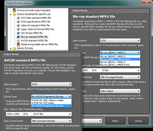 H.264/AVC encoding for Blu-ray and AVCHD.