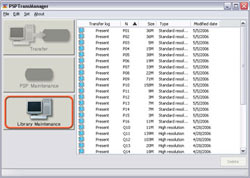 Easily transfer files and keep your playlist organized.