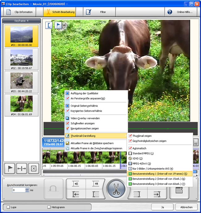 Filterlisten-Editor