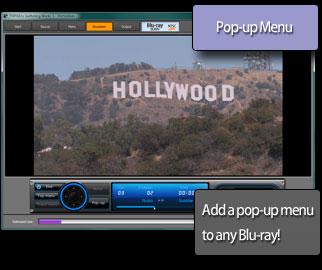 Add pop-up menus to Blu-ray projects!