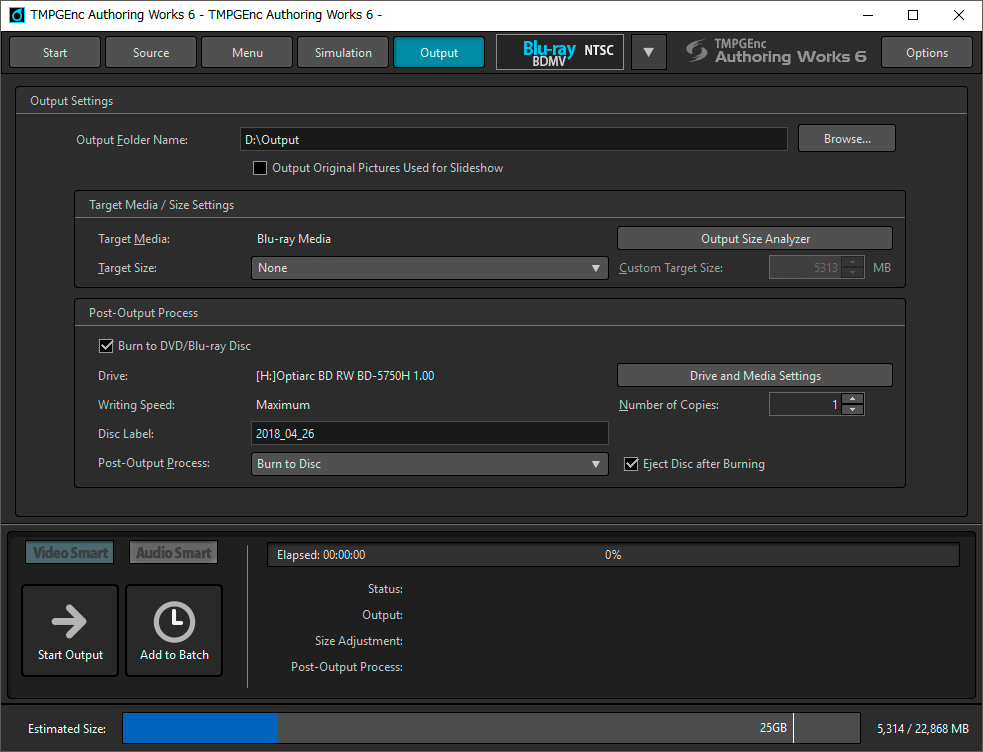 tmpgenc authoring works 6 cpu settings