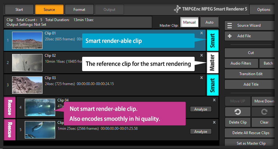 Tmpgenc Mpeg Smart Renderer 5 The De Facto Standard In Video Cutting Tools