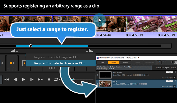 Tmpgenc Mpeg Smart Renderer 6 The De Facto Standard In Video Cutting Tools